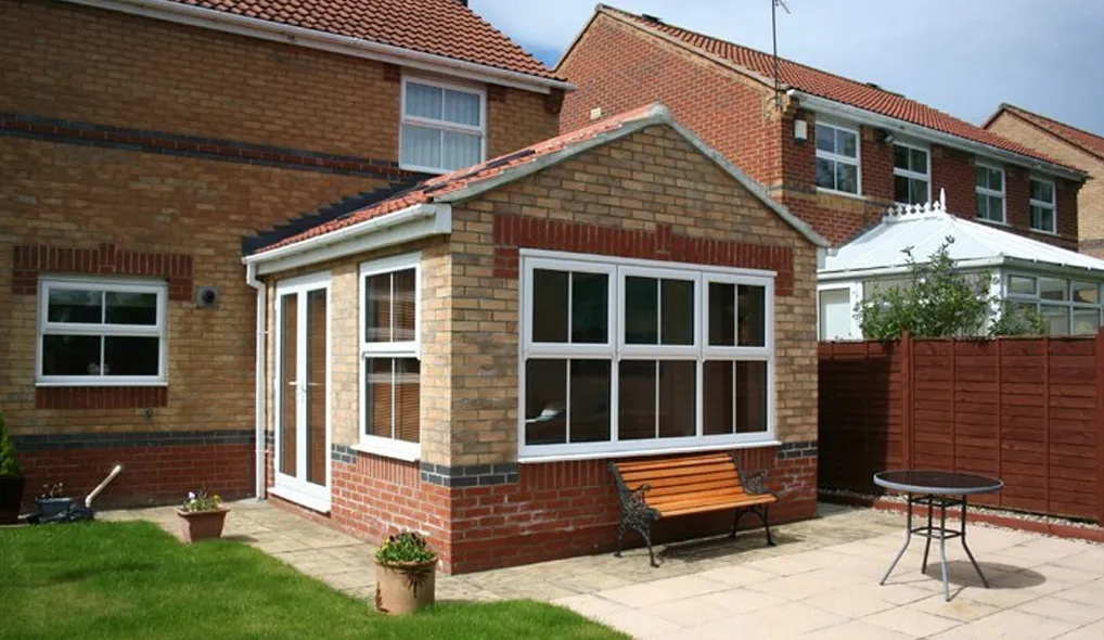 Traditional conservatory extension designed for extra living space