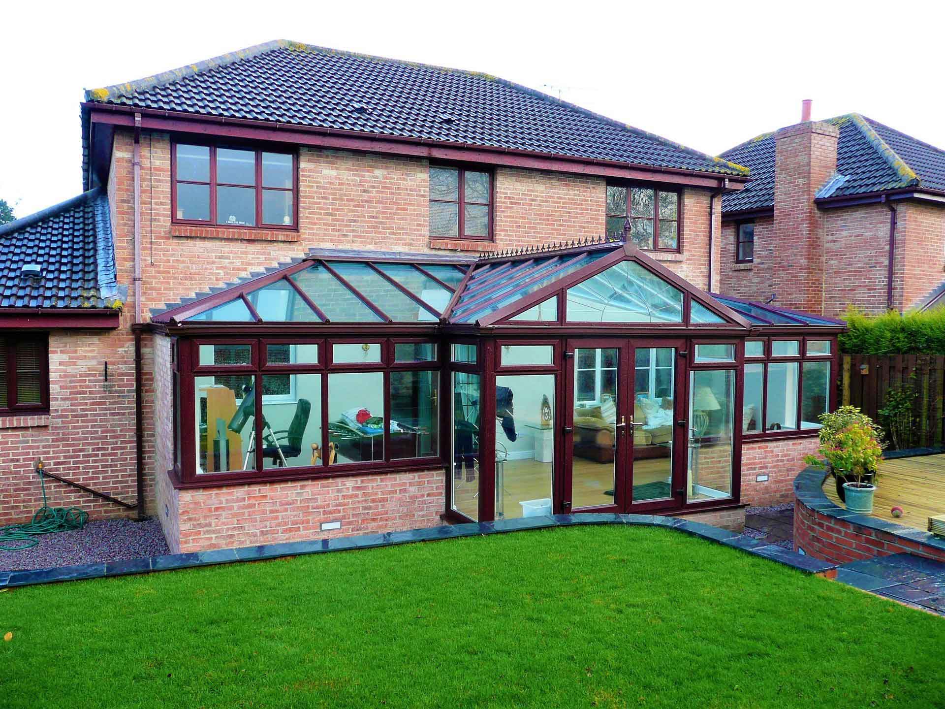 Image gallery featuring conservatories, garden rooms, and windows