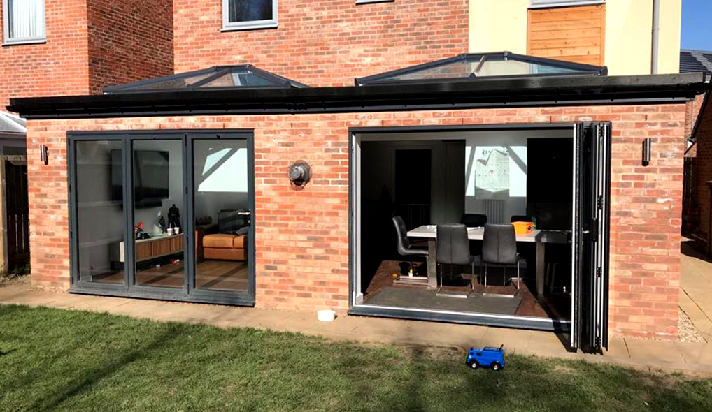 Modern uPVC conservatory built by Cannon Conservatories